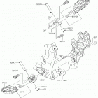 KX450F (KX450HJF) Подножки