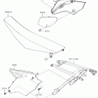 KX450F (KX450HJF) Боковые обтекатели