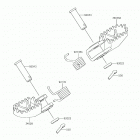 KX65 (KX65AJF) Подножки
