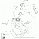 KX65 (KX65AJF) ТОПЛИВНЫЙ БАК