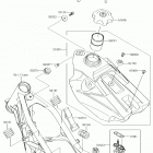 KX85 (KX85CJF) ТОПЛИВНЫЙ БАК