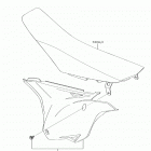 KX85 (KX85CJF) Сиденье