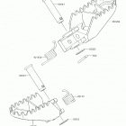 KX85 (KX85CJF) Подножки