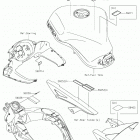 Ninja 1000 (ZX1000WJF) Лейбл предостережения