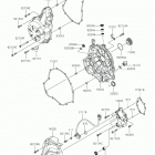 Ninja 650 (EX650JJF) Крышки двигателя