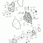 Ninja 650 (EX650KJFA) Крышки двигателя