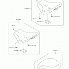 Ninja H2 SX (ZX1002BJF) Accessory(seat)