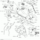 Ninja H2R (ZX1000YJF) ТОПЛИВНЫЙ БАК