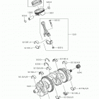 Ninja ZX-10R (ZX1000RJF) Crankshaft  /  piston(s)