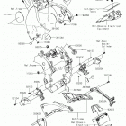 Ninja ZX-10R (ZX1000RJF) Рама ,крепежные детали
