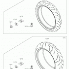 Ninja ZX-14R (ZX1400JJF) Покрышки