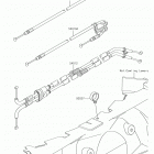 Ninja ZX-14R ABS (ZX1400JJF) Тросы управления