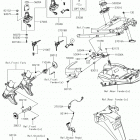 Ninja ZX-14R ABS (ZX1400JJF) Замок зажигания  /  замки  /  отражатели