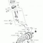 Ninja ZX-14R ABS (ZX1400JJF) Crankshaft  /  piston(s)