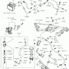 Ninja ZX-14R ABS (ZX1400JJF) Задний торм цилиндр