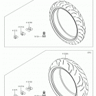 Ninja ZX-14R ABS (ZX1400JJF) Покрышки