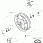 Ninja ZX-14R ABS (ZX1400JJF) Переднее колесо