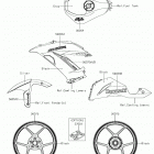 Ninja ZX-6R (ZX636FJF) Decals(silver)(fjf)