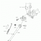 Ninja ZX-6R (ZX636FJF) Подножка