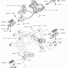 VERSYS 1000 (KLZ1000BJF) Подножки