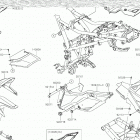 VERSYS-X 300 (KLE300BJF) Боковые крышки  /  крышка цепи