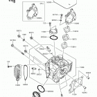 Z125 PRO (BR125JJF) ГОЛОВКА ЦИЛИНДРА
