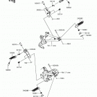 Z125 PRO (BR125JJFA) Подножки