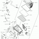 Z250SL (BR250FJF) Воздушный фильтр