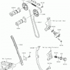 Z250SL (BR250FJF) Распредвал(ы)  /  натяжитель