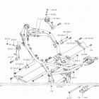 Z900 (ZR900AJF) Крепление двигателя