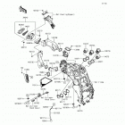 KLR650 (KL650-EHFA) Воздушный фильтр