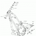 KLX140 (KLX140AHF) Рама