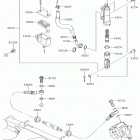 KLX150BF (KLX150FHFA) Задний торм цилиндр