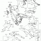 KLX150BF (KLX150FHFA) Боковые крышки  /  крышка цепи