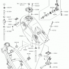 KLX150BF (KLX150FHFA) ТОПЛИВНЫЙ БАК