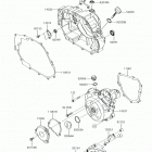 KLX150L (KLX150JHF) Крышки двигателя