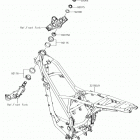 KLX150L (KLX150JHF) Рама