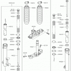 KLX150L (KLX150JHF) Передняя вилка