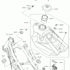KX85 ТОПЛИВНЫЙ БАК