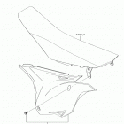 KX85 Сиденье