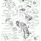 Ninja ZX-14R ABS (ZX1400HHF) Fuel tank(2  /  2)