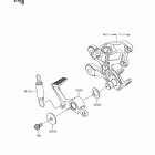Ninja ZX-14R ABS (ZX1400HHF) Педаль тормоза