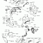Ninja ZX-14R ABS (ZX1400HHF) Обтекатель (верхний)