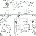 Ninja ZX-14R ABS (ZX1400HHF) Rear master cylinder(1  /  2)