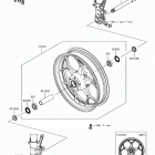Ninja ZX-14R ABS (ZX1400HHF) Переднее колесо