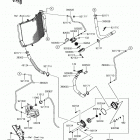 Ninja ZX-14R ABS (ZX1400HHF) Water pipe(1  /  2)