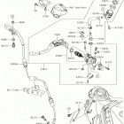 Ninja ZX-14R ABS (ZX1400JHF) Цилиндр сцепления