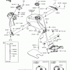 Ninja ZX-6R (ZX636EHFA) Fuel tank(2  /  2)