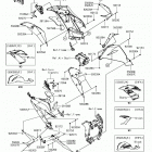 Ninja ZX-6R (ZX636EHFA) Cowling lowers(ehf  /  ehfa)