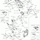 Ninja ZX-6R ABS (ZX636FHF) Cowling lowers(fhf  /  fhfa)